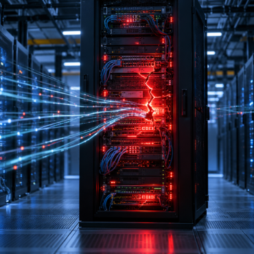 Servidores web con una alerta visual roja que representa la vulnerabilidad crítica PHP2Shell